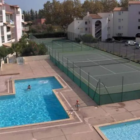 شقة Cap D'agde : 3p Duplex Confort Avec Piscine Et Parking - Fr-1-749-12